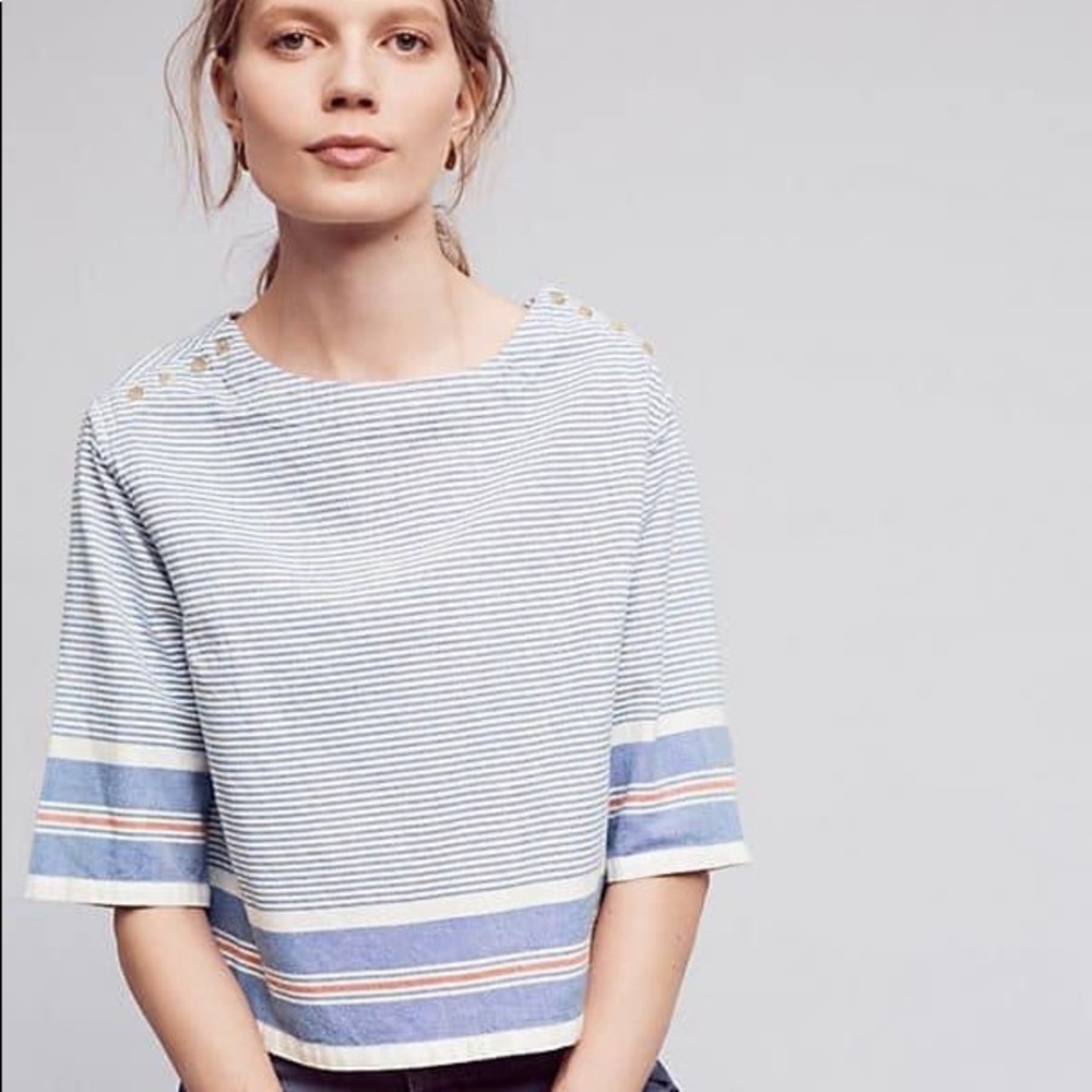Maeve Sullivan Striped Top